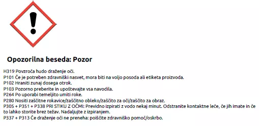 Varnostni list